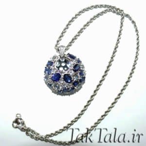 گردنبند یاقوت کبود