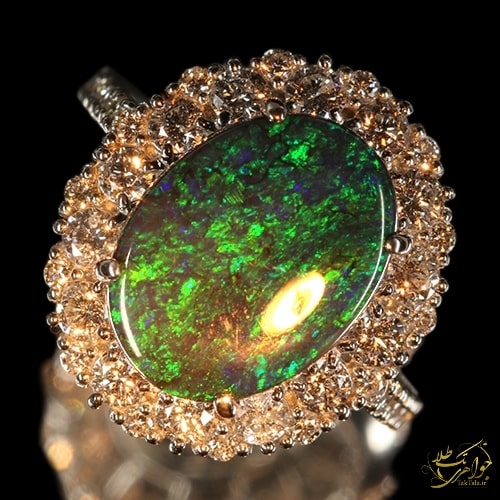 قیمت انگشتر الماس تک نگین زنانه